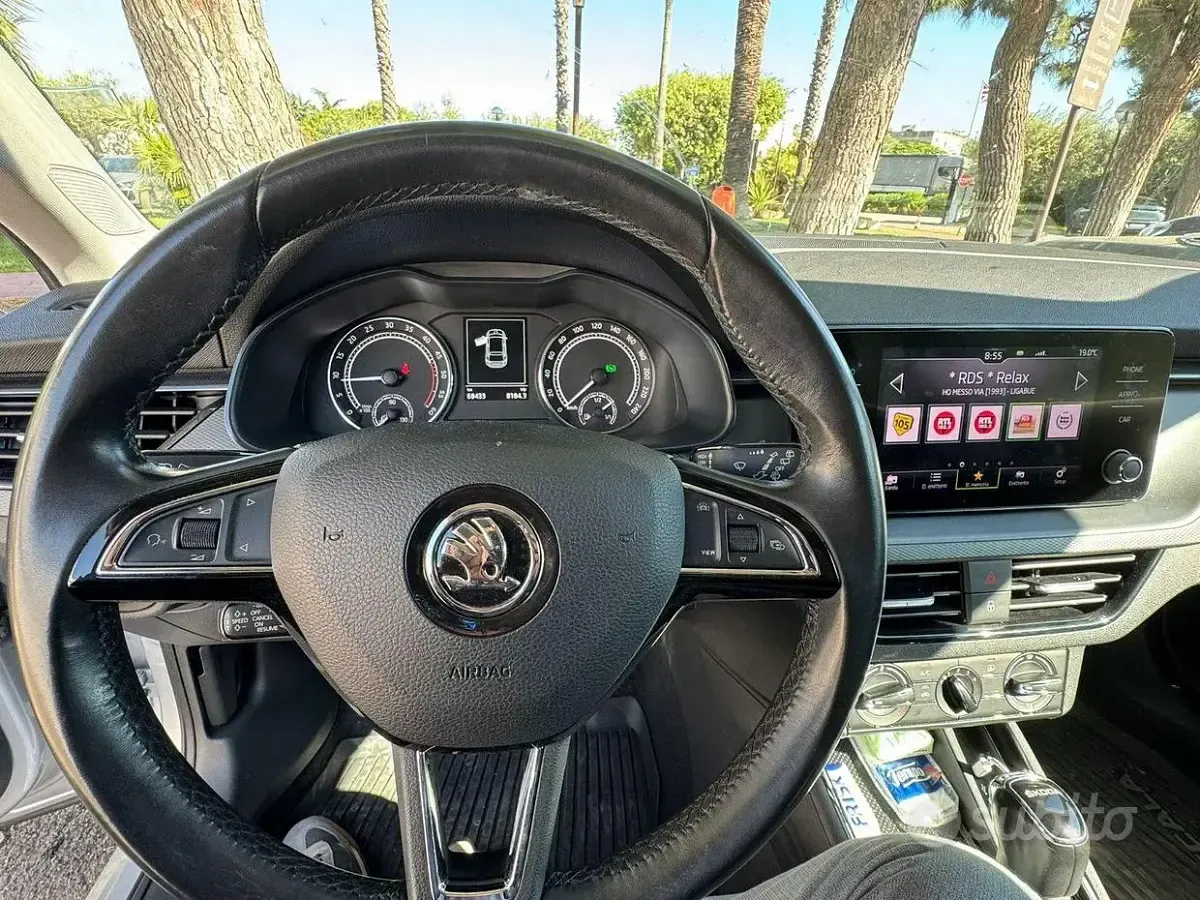 Usata Skoda Scala Ambition 116 CV (85 kW) 2019 Grigio Utilitaria