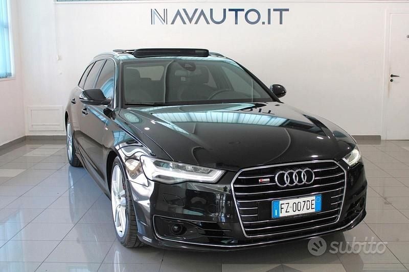 Usata Audi A6 S-Line 190 CV (139 kW) 2015 Nero Station wagon