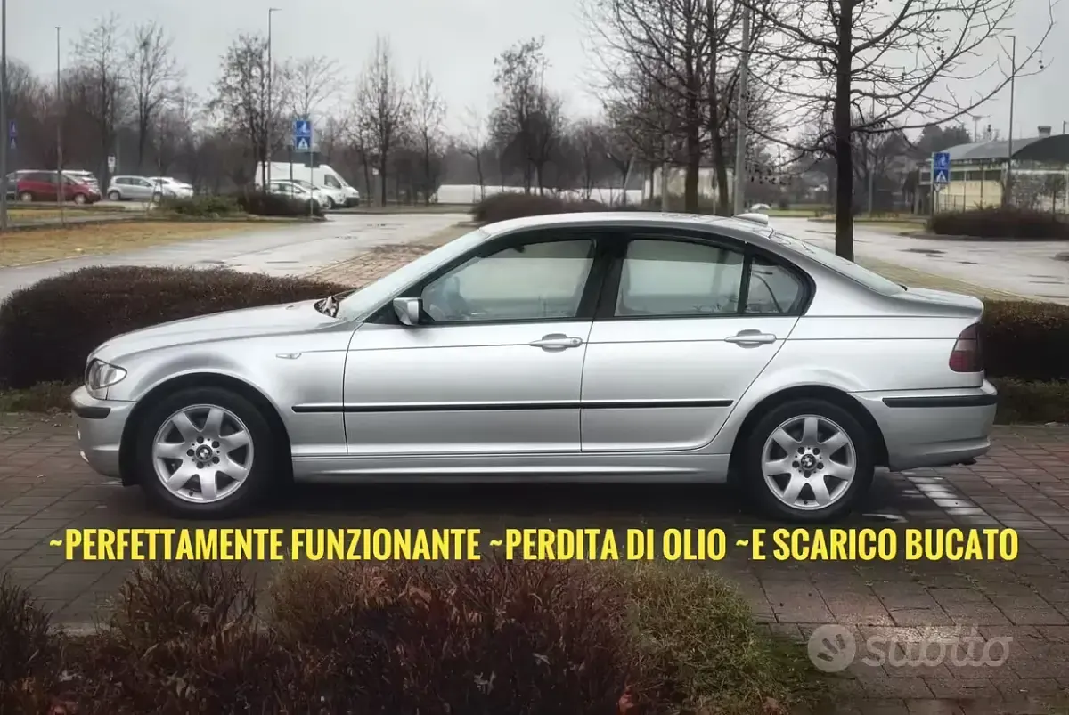 Usata BMW 320 150 CV (110 kW) 2003 Grigio Berlina