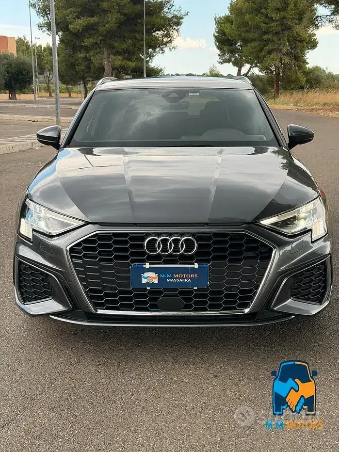 Usata Audi A3 S-Line 150 CV (110 kW) 2022 Grigio Berlina