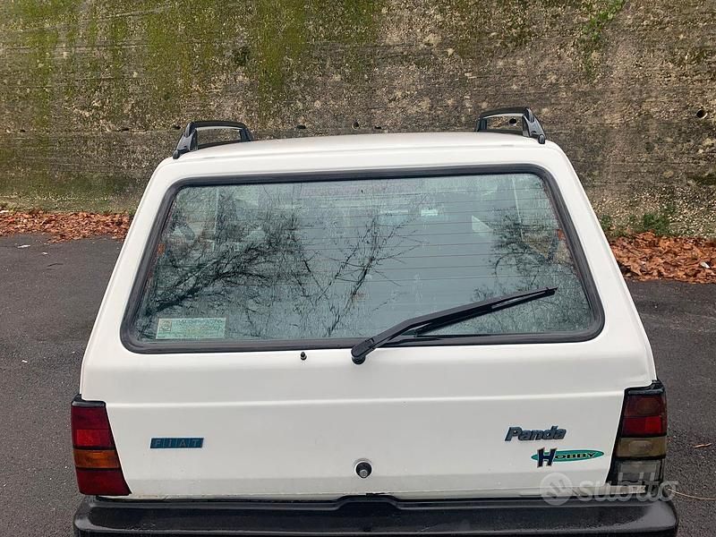 Usata Fiat Panda 2002 Bianco Utilitaria