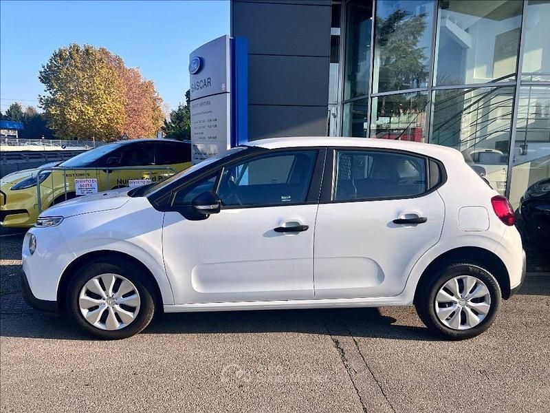 Usata Citroën C3 75 CV (55 kW) 2017 Bianco pastello Furgone