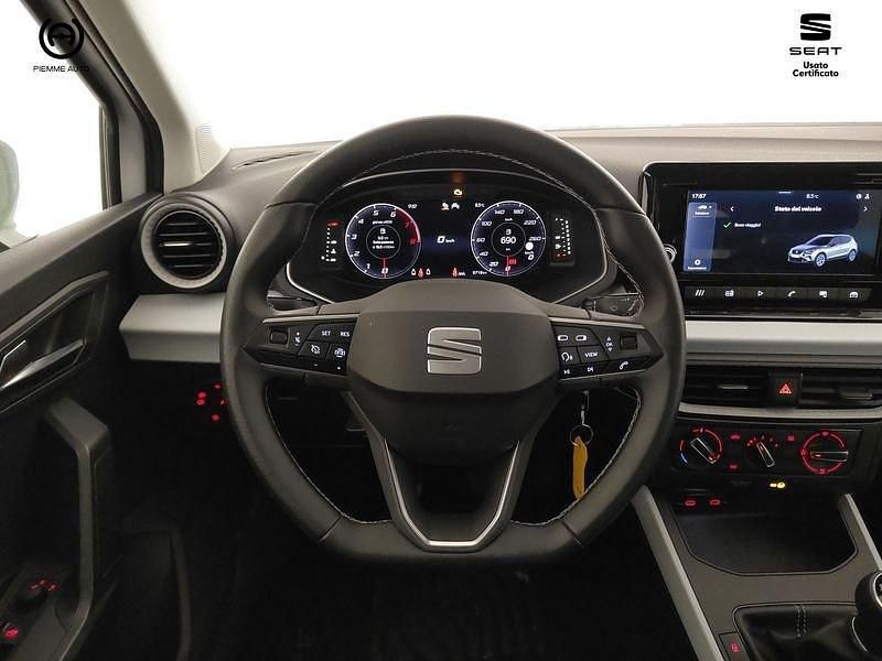 Usata Seat Arona Black Edition 95 CV (69 kW) 2025 Bianca tetto nero SUV