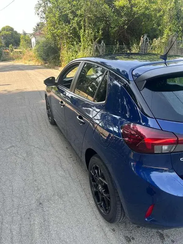 Usata Opel Corsa Edition 102 CV (75 kW) 2021 Blu Utilitaria