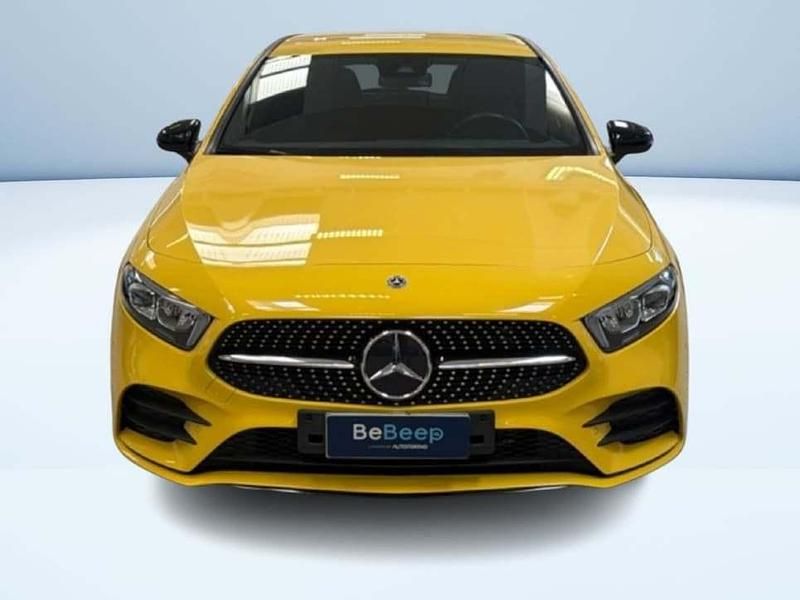 Usata Mercedes A180 Premium 116 CV (85 kW) 2022 Giallo Berlina