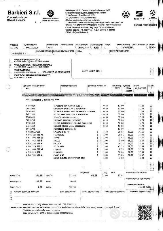 Usata VW up! Highline 75 CV (55 kW) 2016 Grigio Utilitaria