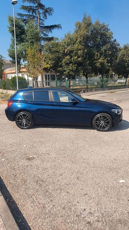 Usata BMW 116 M Sport 116 CV (85 kW) 2014 Blu Utilitaria