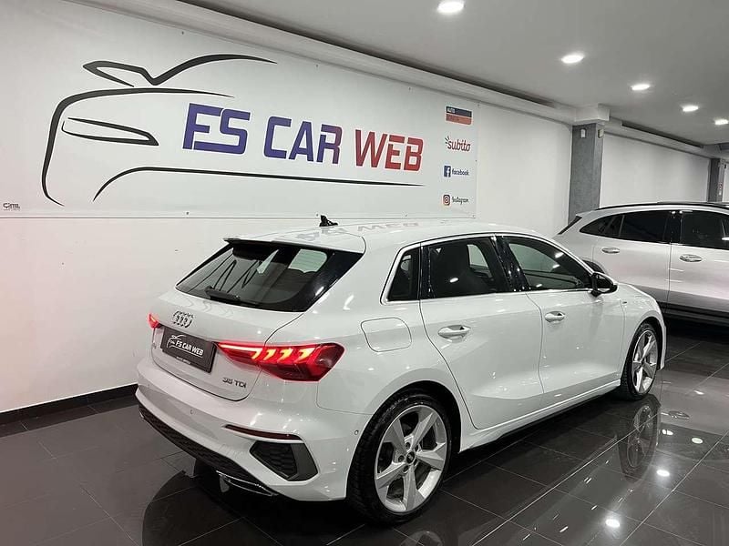 Usata Audi A3 S-Line 150 CV (110 kW) 2022 Bianco Berlina