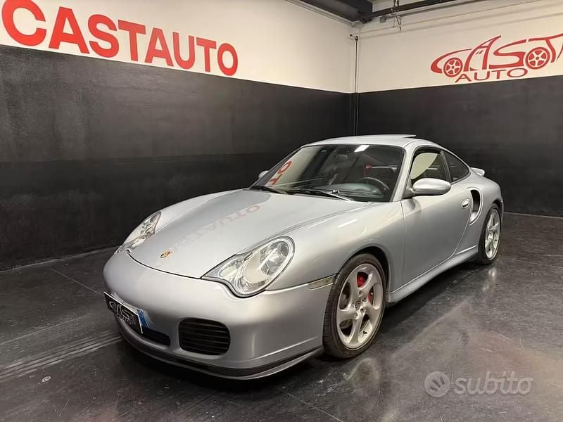Usata Porsche 996 Turbo 2003 Grigio Coupé