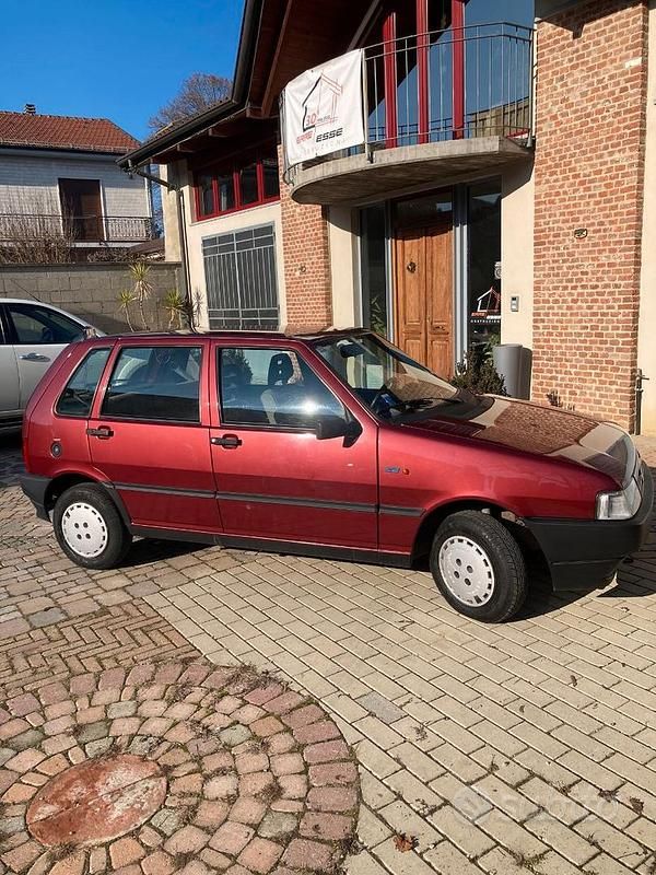 Usata Fiat Uno 45 CV (33 kW) 1992 Rosso Utilitaria