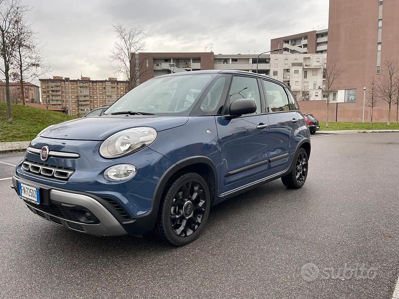Usata Fiat 500L Cross 95 CV (69 kW) 2018 Blu Monovolume