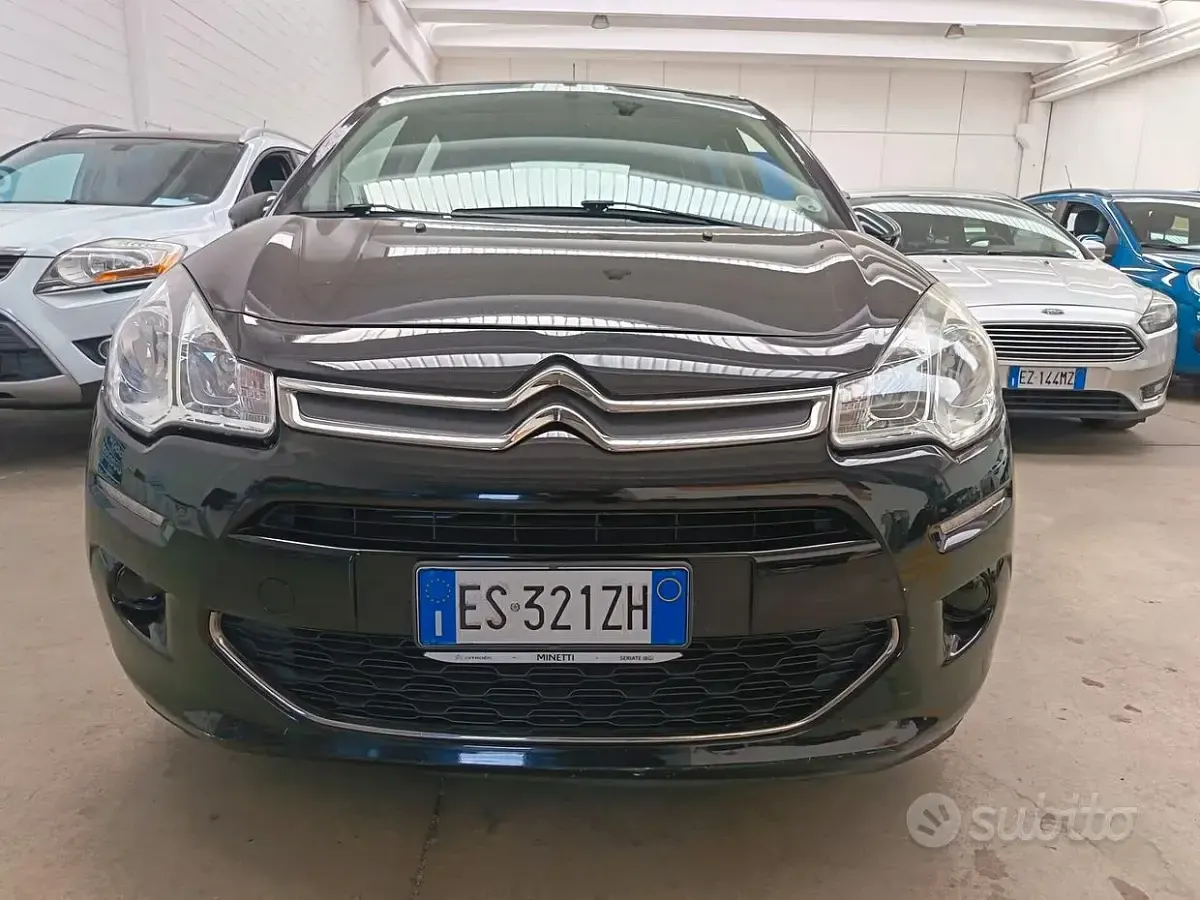 Usata Citroën C3 Exclusive 82 CV (60 kW) 2013 Nero Berlina