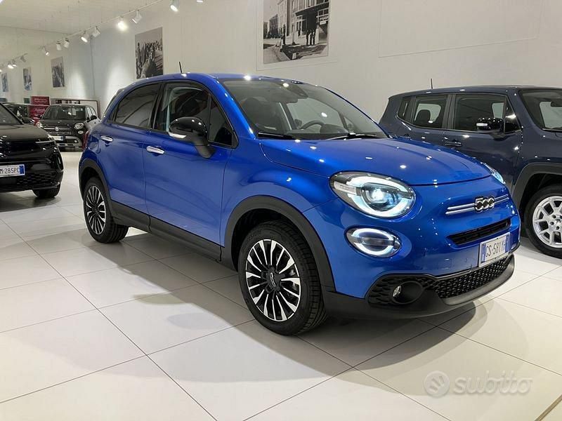 Usata Fiat 500X Pop 95 CV (69 kW) 2024 Blu SUV