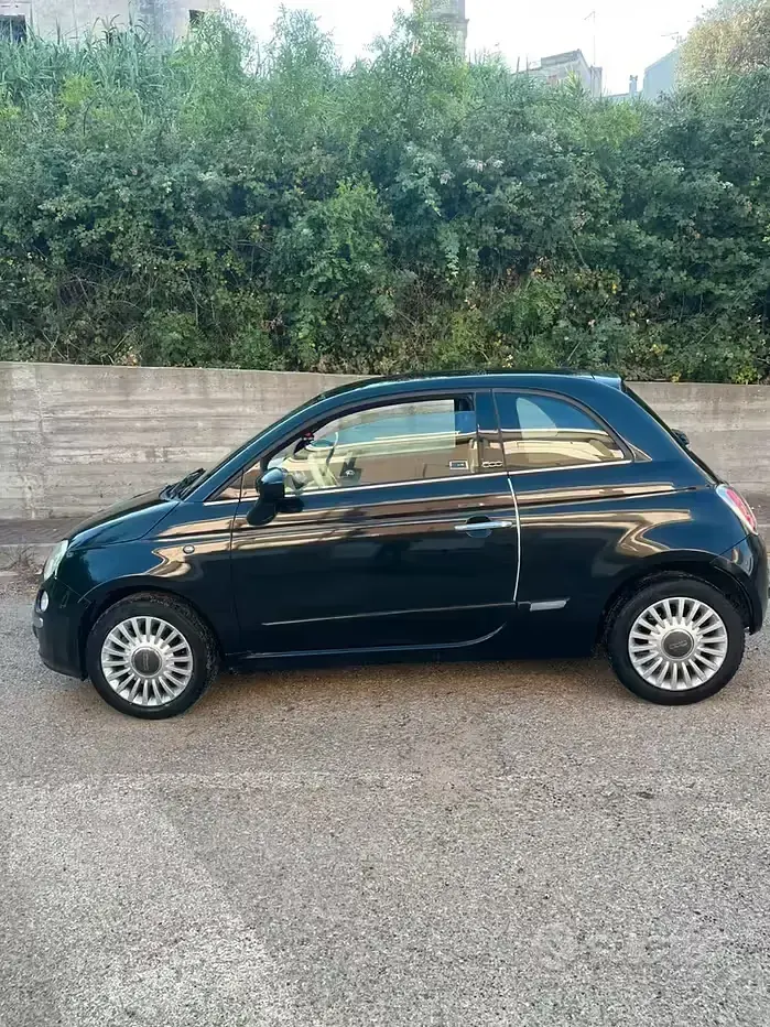 Usata Fiat 500 2008 Nero Berlina