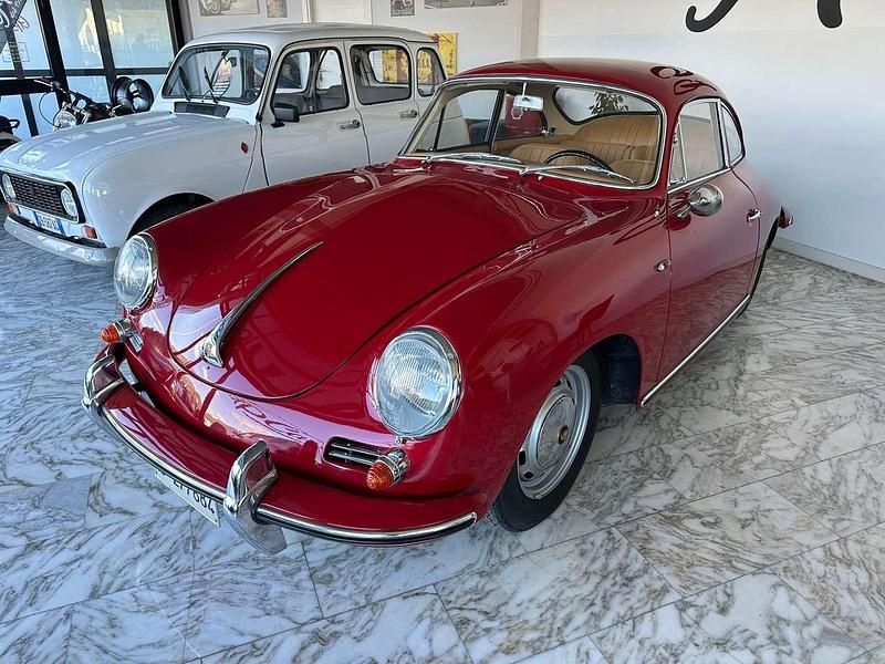Usata Porsche 356 75 CV (55 kW) 1964 Rosso Coupé