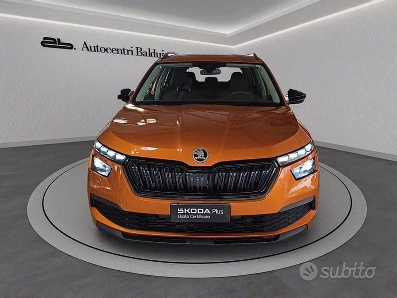 Usata Skoda Kamiq 110 CV (80 kW) 2023 Rosso SUV