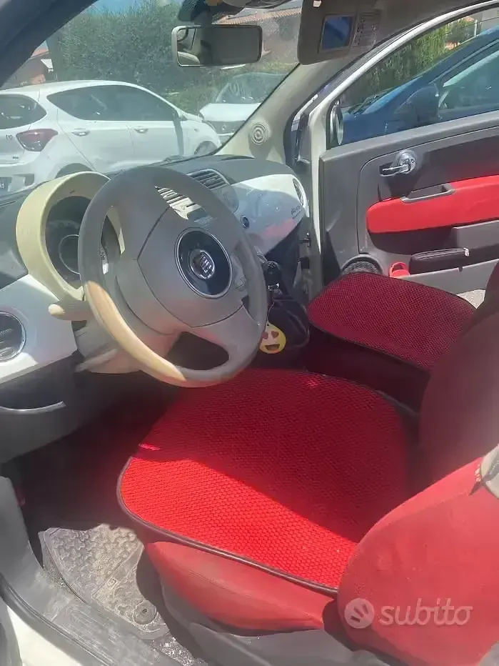 Usata Fiat 500 69 CV (50 kW) 2007 Bianco Berlina