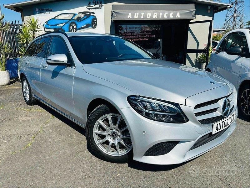 Usata Mercedes C180 122 CV (89 kW) 2021 Grigio Station wagon