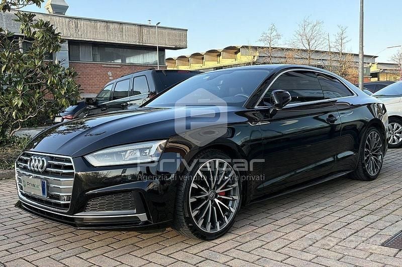 Usata Audi A5 190 CV (139 kW) 2018 Nero Coupé