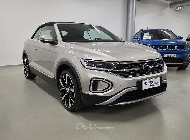 Usata VW T-Roc Cabriolet Style 150 CV (110 kW) 2024 Grigio Cabrio