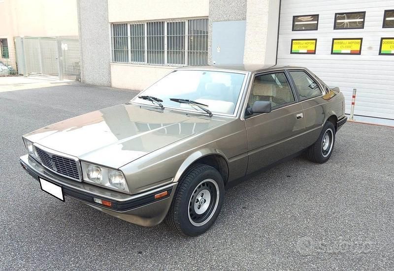 Grigio Usata 1983 Maserati Biturbo Coupé | 9500 € - Immagine 1/4