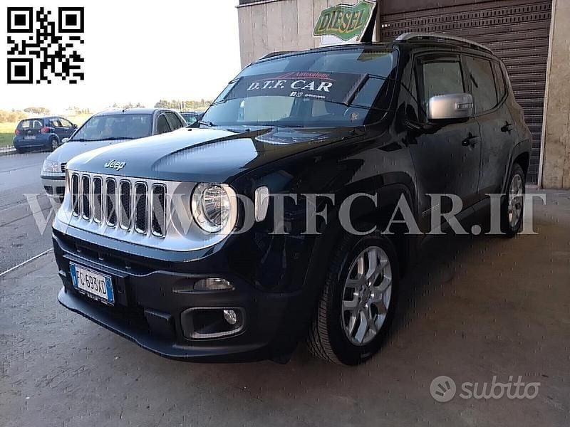 Gebraucht Jeep Renegade Limited 120 PS (88 kW) 2016 Schwarz SUV