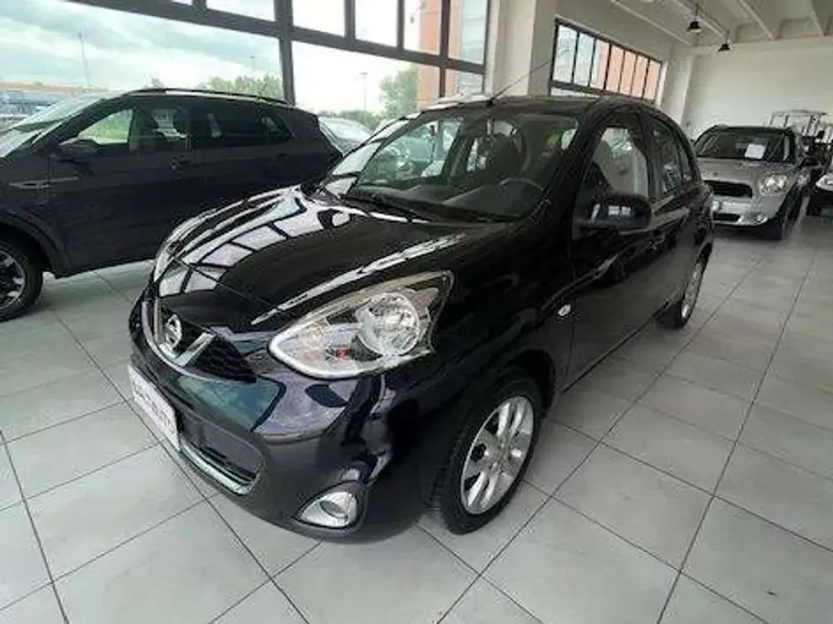 Usata Nissan Micra Acenta 80 CV (58 kW) 2016 Nero Utilitaria