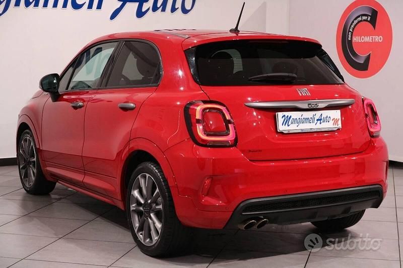 Usata Fiat 500X Sport 131 CV (96 kW) 2022 Rosso(met.) SUV