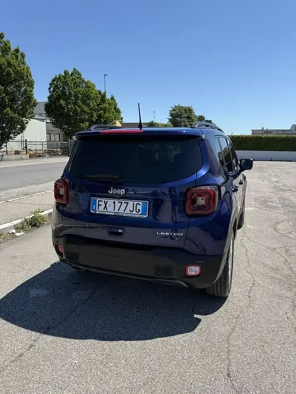 Usata Jeep Renegade Limited 120 CV (88 kW) 2019 Blu SUV