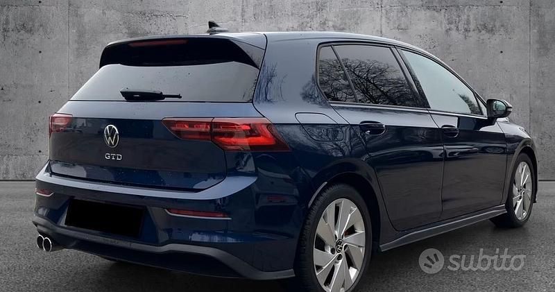 Usata VW Golf VIII GTD 199 CV (146 kW) 2024 Blu Berlina