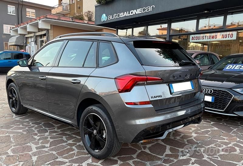 Usata Skoda Kamiq Monte Carlo 110 CV (80 kW) 2023 Grigio SUV