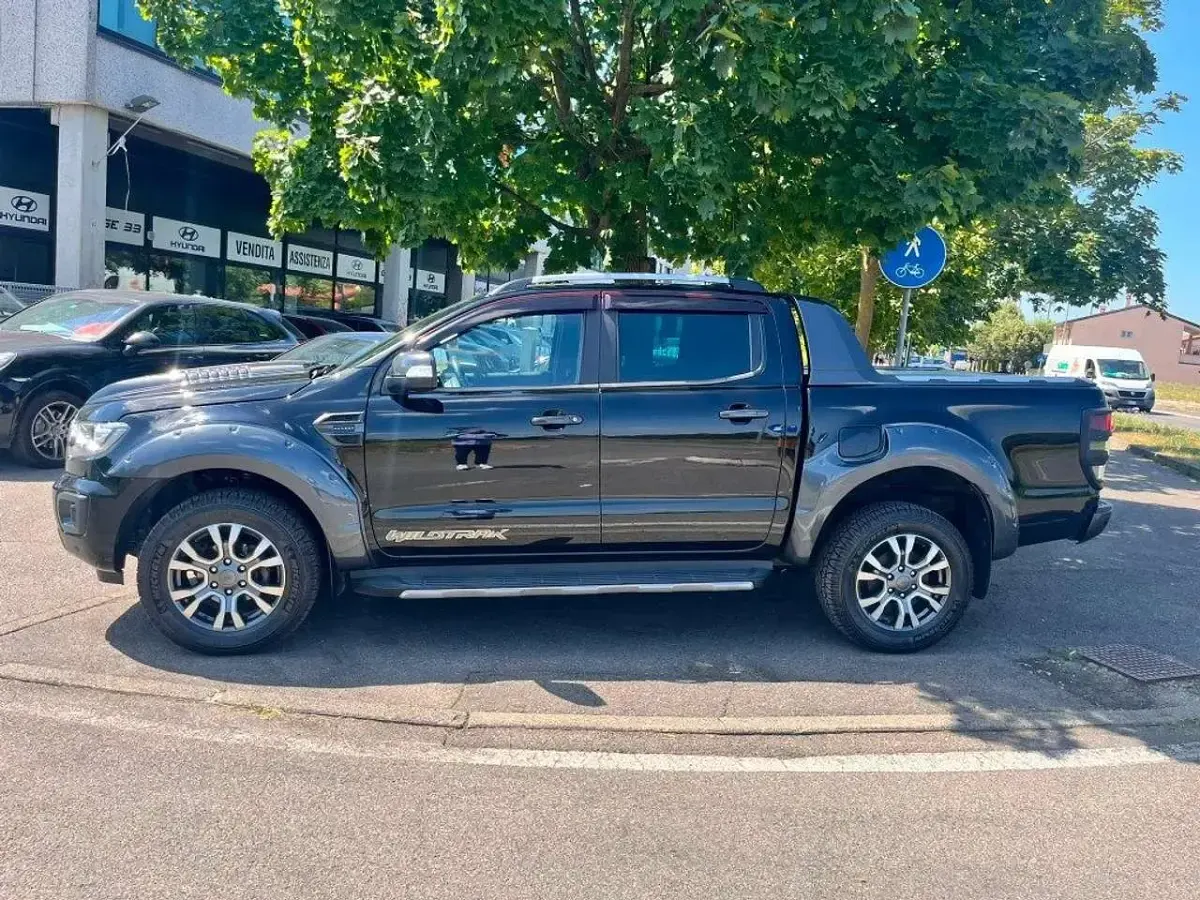 Usata Ford Ranger Wildtrack 170 CV (125 kW) 2020 Nero Pick-up