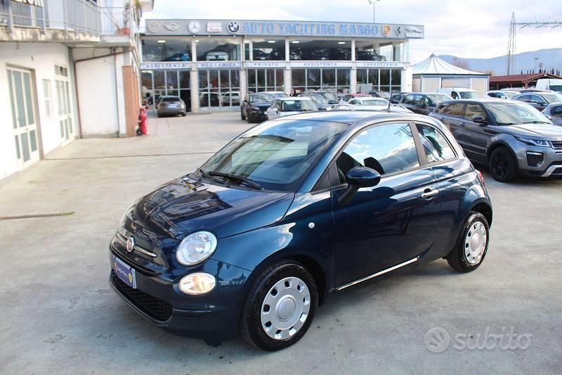 Usata Fiat 500 71 CV (52 kW) 2021 Blu Utilitaria