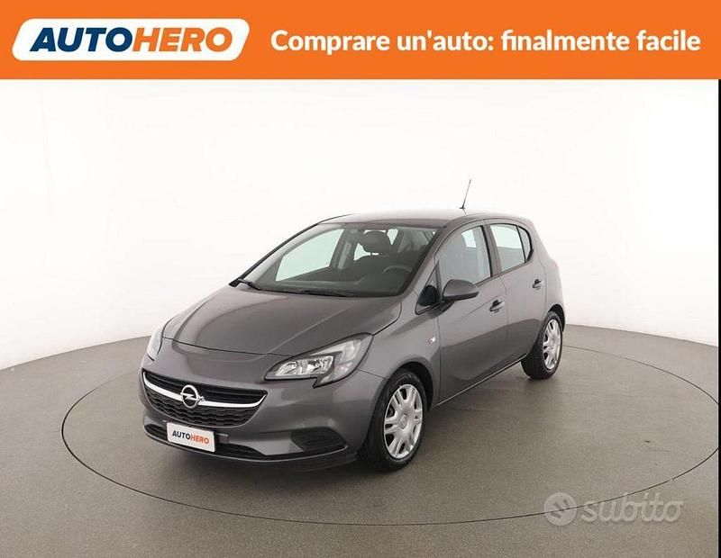 Usata Opel Corsa Njoy 70 CV (51 kW) 2016 Grigio Utilitaria