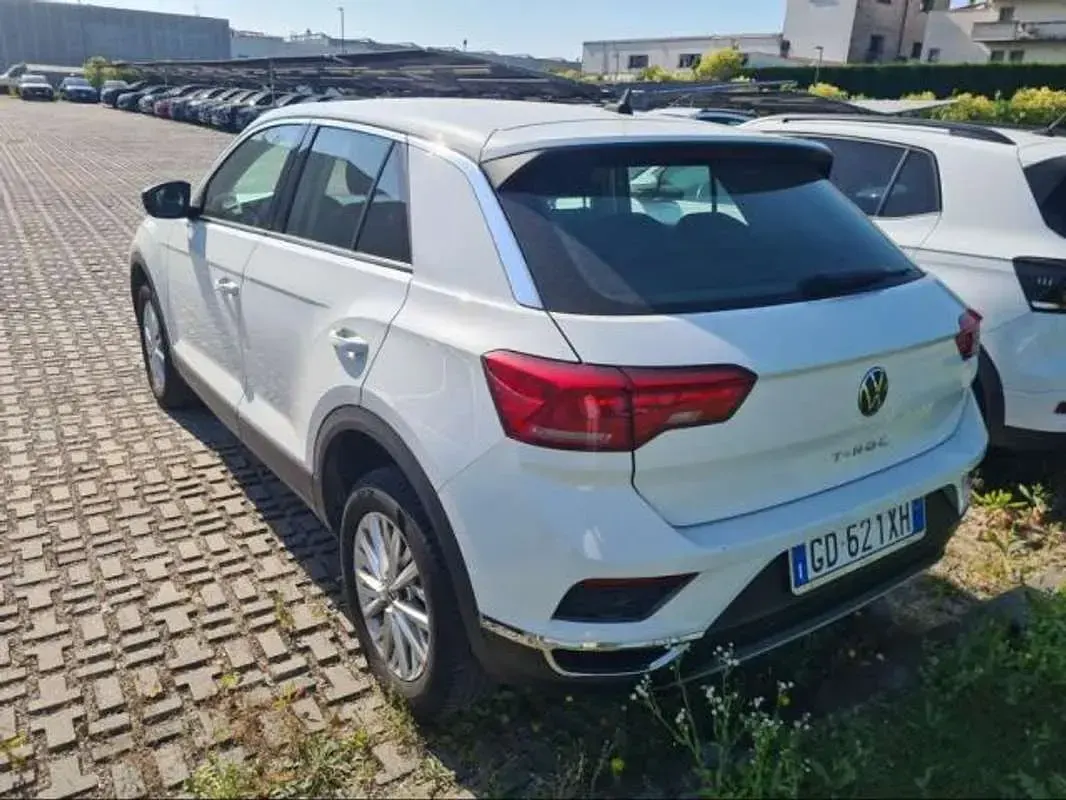 Usata VW T-Roc Style 116 CV (85 kW) 2021 Bianco SUV