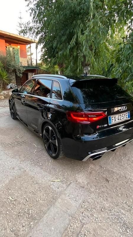 Usata Audi RS3 600 CV (441 kW) 2015 Nero Berlina