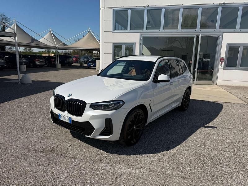 Usata BMW X3 M Sport 190 CV (139 kW) 2022 Bianco SUV