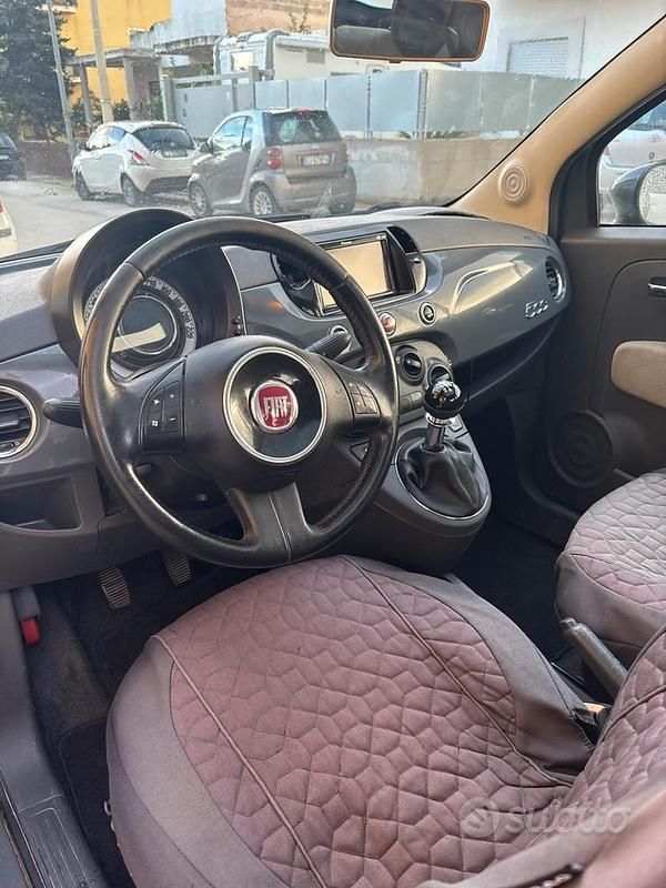 Usata Fiat 500 2012 Grigio Berlina
