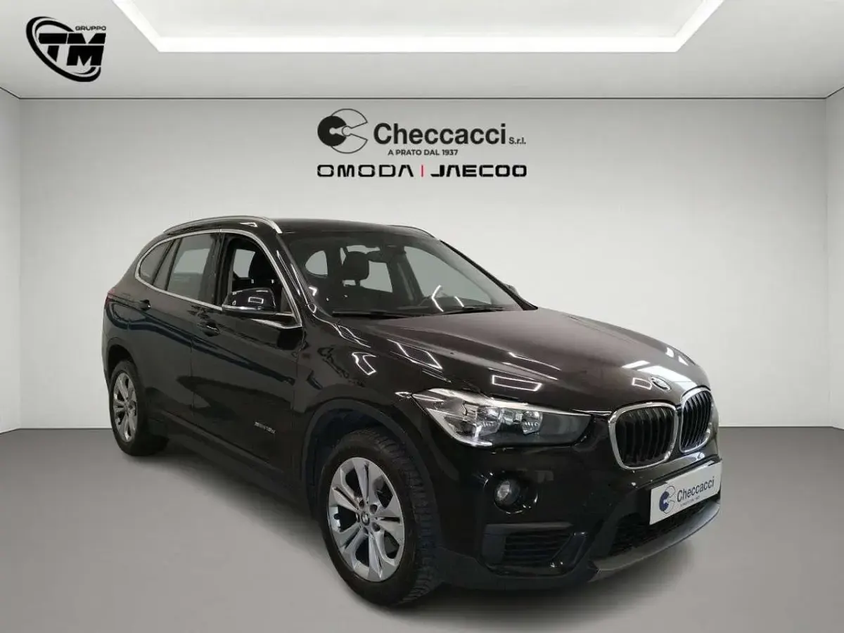 Usata BMW X1 Sport Line 150 CV (110 kW) 2017 Nero SUV