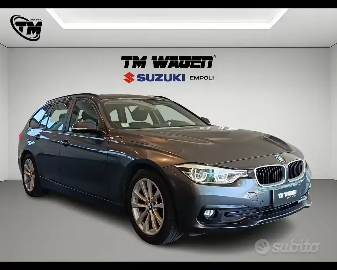 Usata BMW 318 Advantage 116 CV (85 kW) 2016 Grigio Station wagon