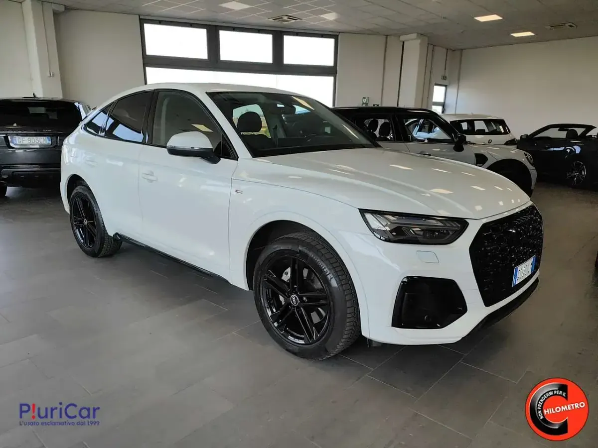 Usata Audi Q5 Sportback S-Line 204 CV (150 kW) 2021 Bianco SUV
