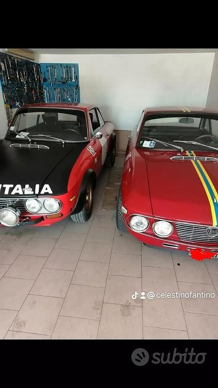 Usata Lancia Fulvia 1960 Rosso Berlina