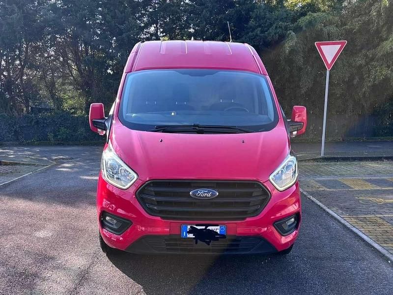 Usata Ford Transit Custom 170 CV (125 kW) 2019 Rosso Furgone