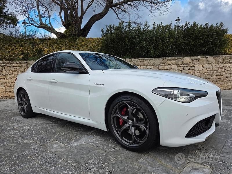 Usata Alfa Romeo Giulia Veloce 280 CV (205 kW) 2021 Bianco Berlina