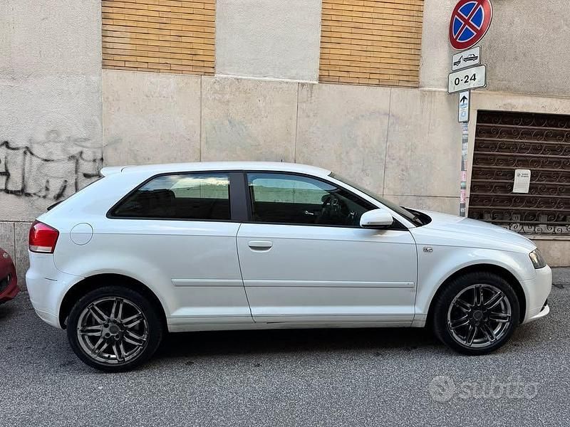 Usata Audi A3 S-Line 140 CV (102 kW) 2008 Bianco Utilitaria
