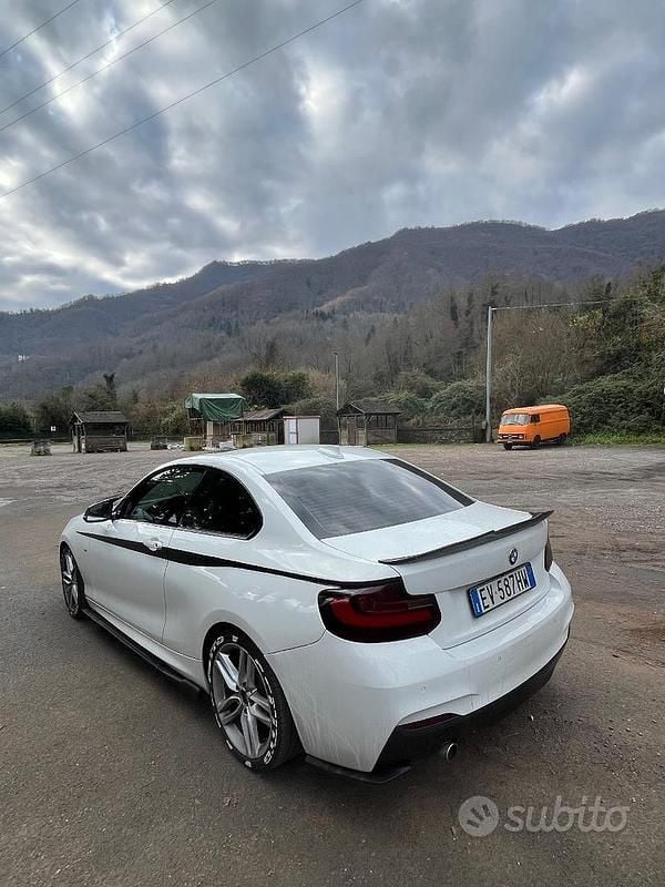 Usata BMW 220 2014 Bianco Coupé