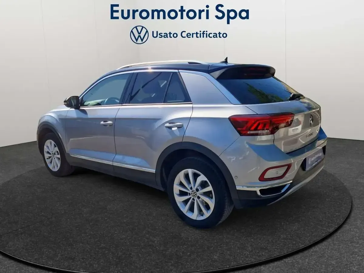 Usata VW T-Roc Style 110 CV (80 kW) 2023 Grigio SUV