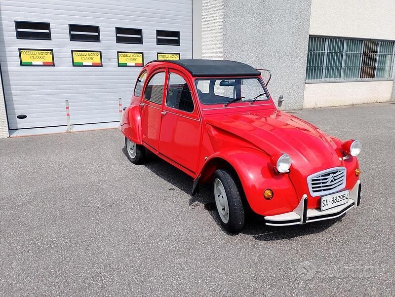 Usata Citroën 2CV 29 CV (21 kW) 1985 Rosso Berlina