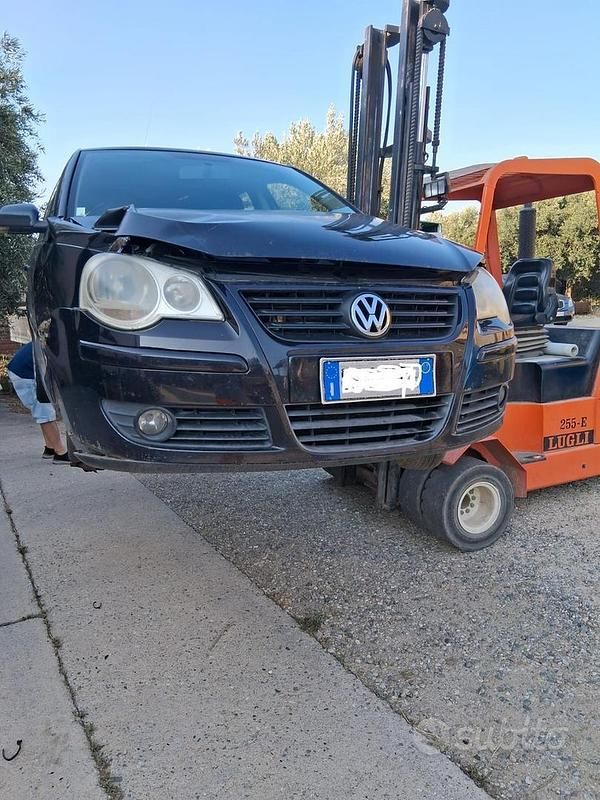 Usata VW Polo 80 CV (58 kW) 2007 Blu Utilitaria