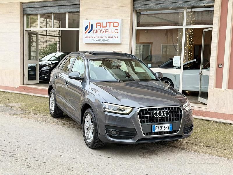 Grigio Usata 2014 Audi Q3 Advanced Plus SUV | 14.900 € (Buon prezzo) - Immagine 1/4